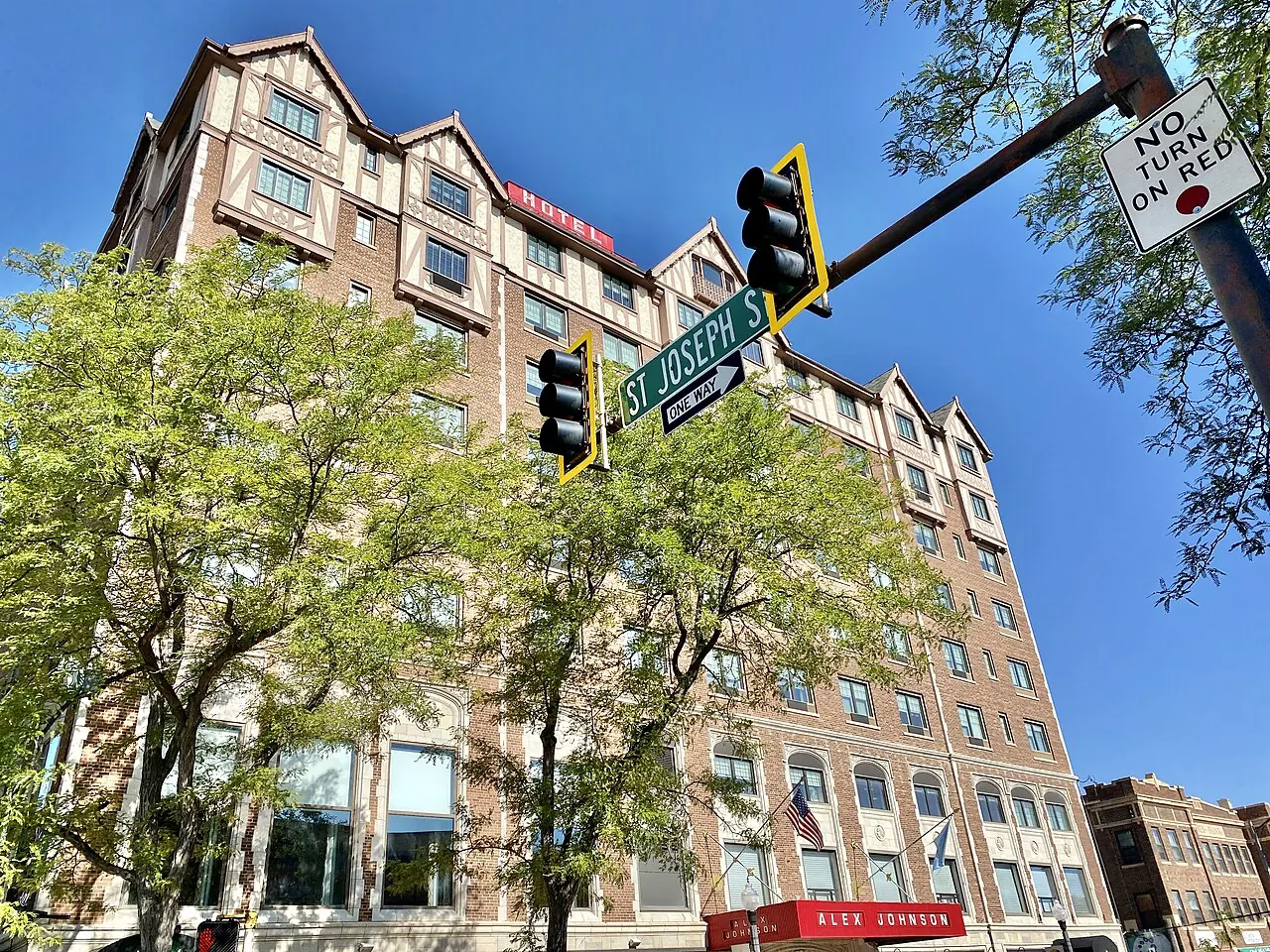 Hotel Alex Johnson, Rapid City: Hotel Alex Johnson, St. Joseph Street and 6th Street, Rapid City, SD